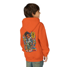 Load image into Gallery viewer, Cool Kids, Brighter Tomorrow Youth Heavy Blend Hooded Sweatshirt
