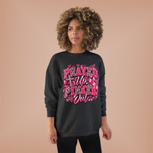 Load image into Gallery viewer, Prayed Up Pinked Out Breast Cancer Awareness Unisex EcoSmart® Crewneck Sweatshirt
