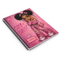 Load image into Gallery viewer, Pink Cry Baby Notes Spiral Notebook (I) - Ruled Line
