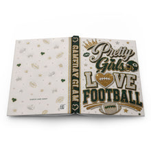 Load image into Gallery viewer, Pretty Girls Love Football Hardcover Journal Matte
