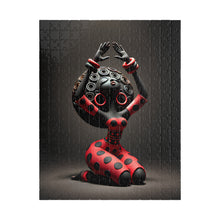 Load image into Gallery viewer, Lifted in Joy – Red &amp; Black Inspirational Art Jigsaw Puzzle (110, 252, 520, 1014-piece)

