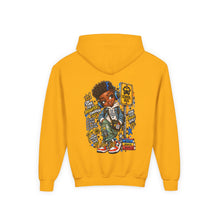 Load image into Gallery viewer, Cool Kids, Brighter Tomorrow Youth Heavy Blend Hooded Sweatshirt
