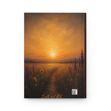 Load image into Gallery viewer, Sunset Bloom Hardcover Journal Matte
