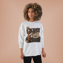 Load image into Gallery viewer, Quiet on the Creek | Less Talk More Peace Luxury Streetwear Graphic Unisex EcoSmart® Crewneck Sweatshirt
