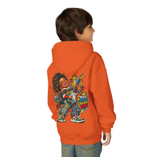 Load image into Gallery viewer, Small Kid Big Sound Kids Hoodie – Little Rockstar Music Graphic Youth Heavy Blend Hooded Sweatshirt
