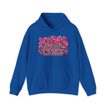 Load image into Gallery viewer, My Heart Is On That Track Unisex Heavy Blend™ Hooded Sweatshirt
