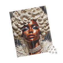 Load image into Gallery viewer, Silver Crowned Elegance – Luxury Sculptural Art Puzzle (110, 252, 520, 1014-piece)
