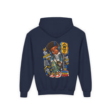 Load image into Gallery viewer, Cool Kids, Brighter Tomorrow Youth Heavy Blend Hooded Sweatshirt

