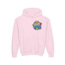Load image into Gallery viewer, Good Vibes Youth Heavy Blend Hooded Sweatshirt

