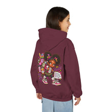 Load image into Gallery viewer, Smart Girls Change the World Youth Heavy Blend Hooded Sweatshirt
