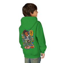 Load image into Gallery viewer, Cool Kids, Brighter Tomorrow Youth Heavy Blend Hooded Sweatshirt
