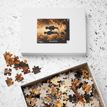Load image into Gallery viewer, Wherever Life Leads – Inspirational Black Rose Art Puzzle (110, 252, 520, 1014-piece)
