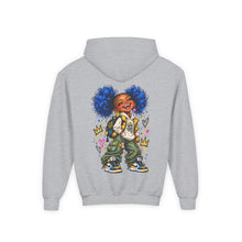 Load image into Gallery viewer, Good Vibes Youth Heavy Blend Hooded Sweatshirt
