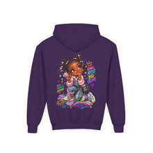 Load image into Gallery viewer, Small Artist Big Dreams Youth Heavy Blend Hooded Sweatshirt
