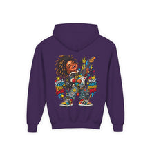 Load image into Gallery viewer, Small Kid Big Sound Kids Hoodie – Little Rockstar Music Graphic Youth Heavy Blend Hooded Sweatshirt
