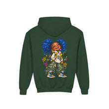 Load image into Gallery viewer, Good Vibes Youth Heavy Blend Hooded Sweatshirt
