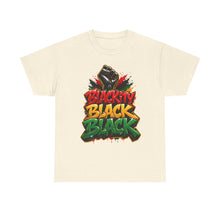 Load image into Gallery viewer, Blackity Black Black T-Shirt | Juneteenth Black Pride Graffiti Streetwear TeeUnisex Heavy Cotton Tee
