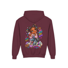 Load image into Gallery viewer, Small Artist Big Dreams Youth Heavy Blend Hooded Sweatshirt
