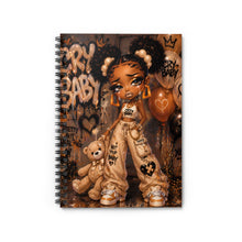 Load image into Gallery viewer, Cream Cry Baby Spiral Notebook (II) - Ruled Line
