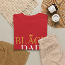 Load image into Gallery viewer, Black Dad Magic T-Shirt | Love Lead Legacy Father's Day Heavy Cotton Tee
