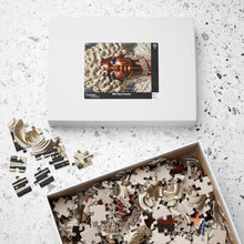 Load image into Gallery viewer, Silver Crowned Elegance – Luxury Sculptural Art Puzzle (110, 252, 520, 1014-piece)
