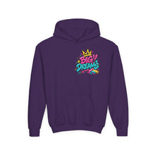 Load image into Gallery viewer, Small Artist Big Dreams Youth Heavy Blend Hooded Sweatshirt
