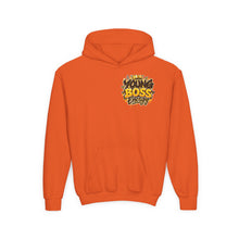 Load image into Gallery viewer, Young Boss Energy Lemonade CEO | Girls Inspirational Graphic Youth Heavy Blend Hooded Sweatshirt
