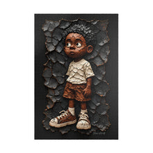 Load image into Gallery viewer, Wonder in His Eyes – Textured Clay Art &amp; Childhood Portrait Puzzle (110, 252, 520, 1014-piece)
