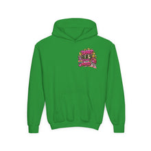 Load image into Gallery viewer, Smart Girls Change the World Youth Heavy Blend Hooded Sweatshirt
