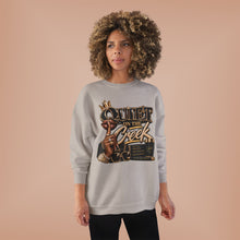 Load image into Gallery viewer, Quiet on the Creek | Less Talk More Peace Luxury Streetwear Graphic Unisex EcoSmart® Crewneck Sweatshirt
