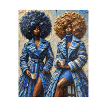Load image into Gallery viewer, Couture &amp; Coffee – Luxury Textured Art Puzzle (110, 252, 520, 1014-piece)
