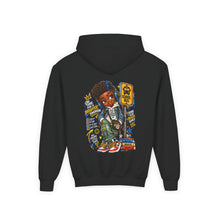 Load image into Gallery viewer, Cool Kids, Brighter Tomorrow Youth Heavy Blend Hooded Sweatshirt
