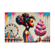 Load image into Gallery viewer, Cotton Candy Dreams –  Carnival Colorful Textured Art Puzzle (110, 252, 520, 1014-piece)
