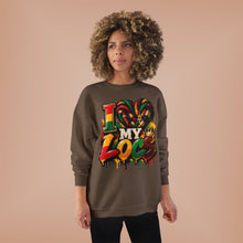Load image into Gallery viewer, I Love My Locs Unisex EcoSmart® Crewneck Sweatshirt
