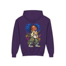 Load image into Gallery viewer, Good Vibes Youth Heavy Blend Hooded Sweatshirt
