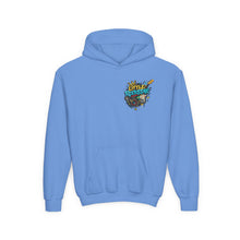 Load image into Gallery viewer, Small Kid Big Sound Kids Hoodie – Little Rockstar Music Graphic Youth Heavy Blend Hooded Sweatshirt
