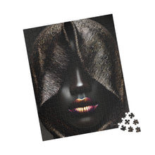 Load image into Gallery viewer, Veiled in Elegance – African American Woman Jigsaw Puzzle (110, 252, 520, 1014-piece)
