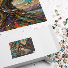 Load image into Gallery viewer, Roots of Radiance – Colorful Tree of Life Jigsaw Puzzle (110, 252, 520, 1014-piece)
