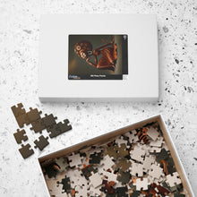 Load image into Gallery viewer, Bronze Reverie – Afrocentric Sculptural Art &amp; Golden Elegance Puzzle (110, 252, 520, 1014-piece)
