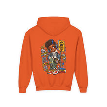 Load image into Gallery viewer, Cool Kids, Brighter Tomorrow Youth Heavy Blend Hooded Sweatshirt
