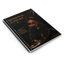 Load image into Gallery viewer, Peace Over Perception Emotional Support Spiral Notebook - Ruled Line
