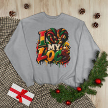 Load image into Gallery viewer, I Love My Locs Unisex EcoSmart® Crewneck Sweatshirt
