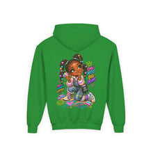 Load image into Gallery viewer, Small Artist Big Dreams Youth Heavy Blend Hooded Sweatshirt
