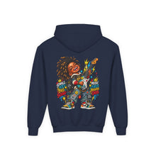 Load image into Gallery viewer, Small Kid Big Sound Kids Hoodie – Little Rockstar Music Graphic Youth Heavy Blend Hooded Sweatshirt
