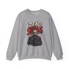Load image into Gallery viewer, Dead Serious Halloween Sweatshirt | Masked Horror Streetwear Unisex Heavy Blend™ Crewneck Sweatshirt
