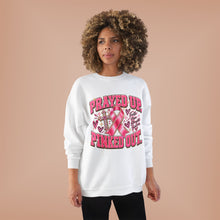 Load image into Gallery viewer, Prayed Up Pinked Out Breast Cancer Awareness Unisex EcoSmart® Crewneck Sweatshirt
