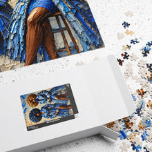 Load image into Gallery viewer, Couture &amp; Coffee – Luxury Textured Art Puzzle (110, 252, 520, 1014-piece)
