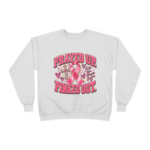 Load image into Gallery viewer, Prayed Up Pinked Out Breast Cancer Awareness Unisex EcoSmart® Crewneck Sweatshirt

