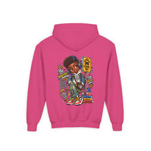 Load image into Gallery viewer, Cool Kids, Brighter Tomorrow Youth Heavy Blend Hooded Sweatshirt

