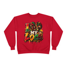 Load image into Gallery viewer, I Love My Locs Unisex EcoSmart® Crewneck Sweatshirt
